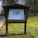 Julius Erasmus. Infotafel auf dem Soldatenfriedhof Vossenack.