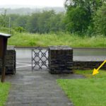 Julius Erasmus. Fehlende Infotafel auf dem Soldatenfriedhof Vossenack.